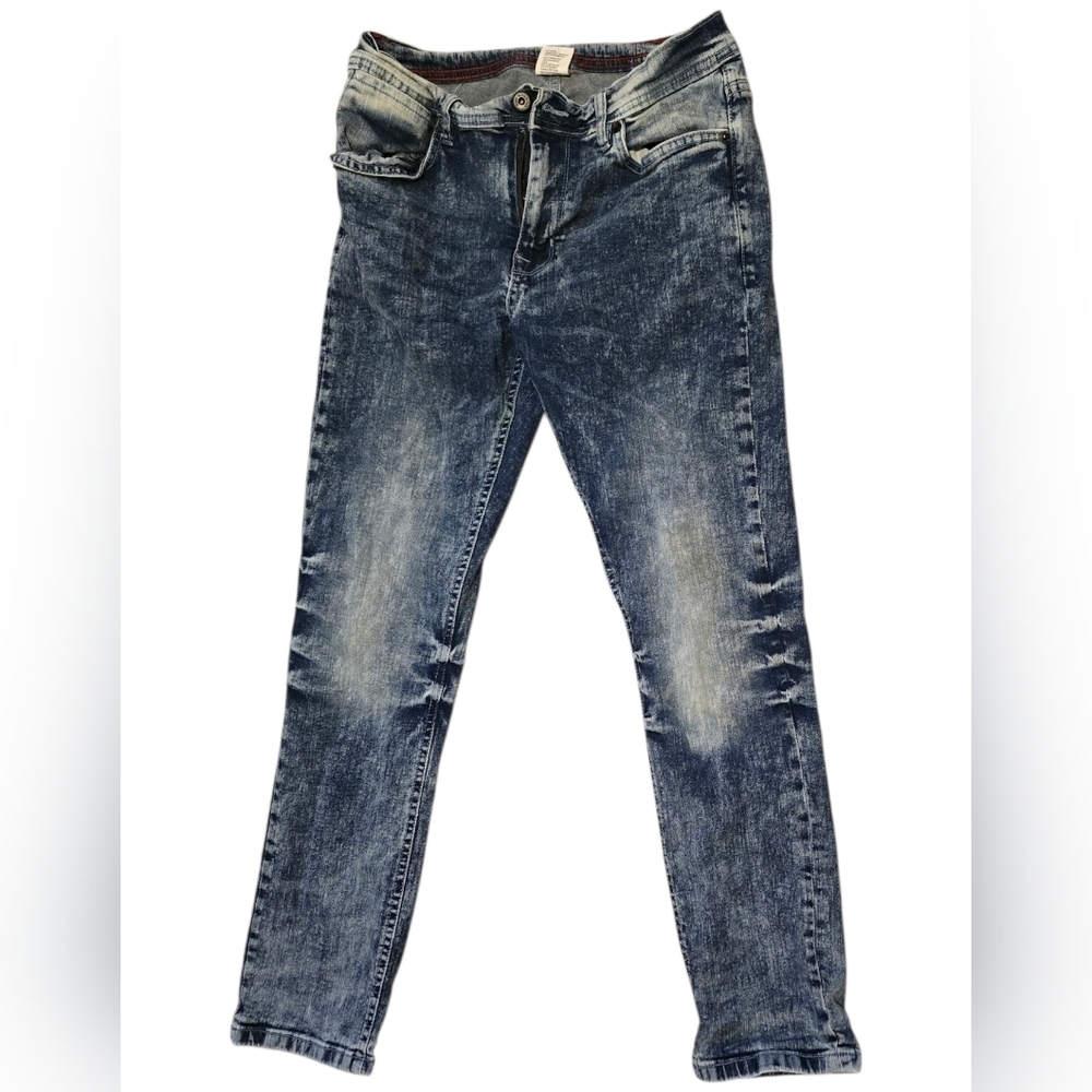 Paper Denim & Cloth Men’s Acid Wash Slim Jeans - 32x30
